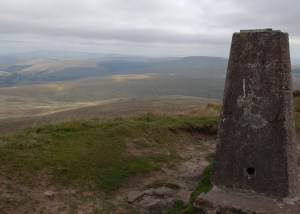 Brecon Beacons from Fan Brycheiniog